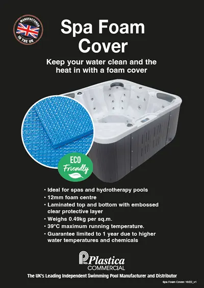 Plastica Spa Foam Cover Leaflet